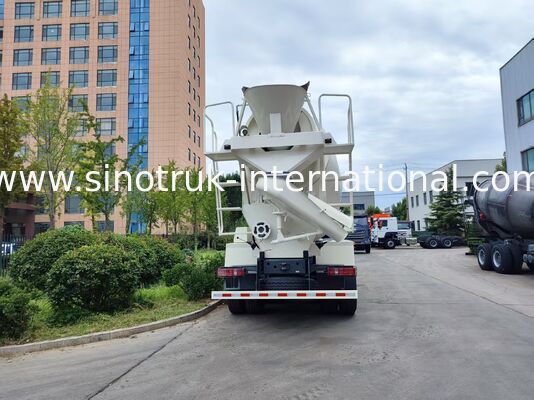 کار سنگین HOWO 8x4 16m3 مخلوط کنکریت کامیون 371HP موتور PMP سرعت کاهش دهنده برای ساخت و ساز