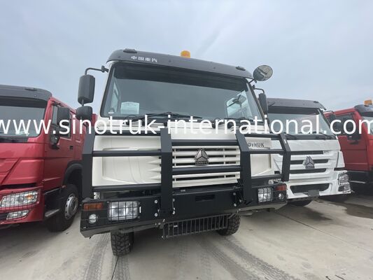 SINOTRUK HOWO Ghost Face Cab 380HP LHD Tipper Dump Truck 6X4 White