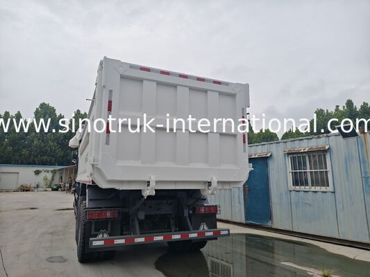کامیون کمپرسی تیپر HOWO 8X4 380 اسب بخار NX با فلپ برزنتی فرمان راست