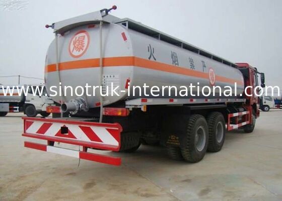 SINOTRUK HOWO 16-20CBM کامیون مخزن سوخت 6X4 LHD 290HP کامیون مخزن نفت یورو 2