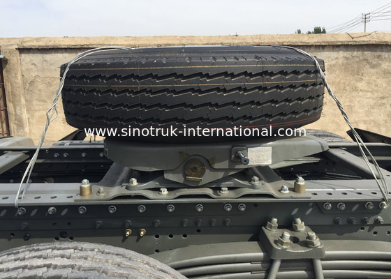 SINOTRUK HOWO کامیون نیمه تریلر سر با تهویه مطبوع 60-70 تن