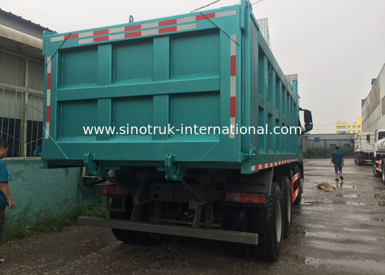 SINOTRUK HOWO A7 کامیون کمپرسی تخلیه کننده برای ساخت و ساز 30 - 40 تن RHD 10 چرخ