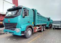 Sinotruk HOWO A7 کامیون کمپرسی / ساخت و ساز RHD 6X4 بزرگ کامیون کمپرسی