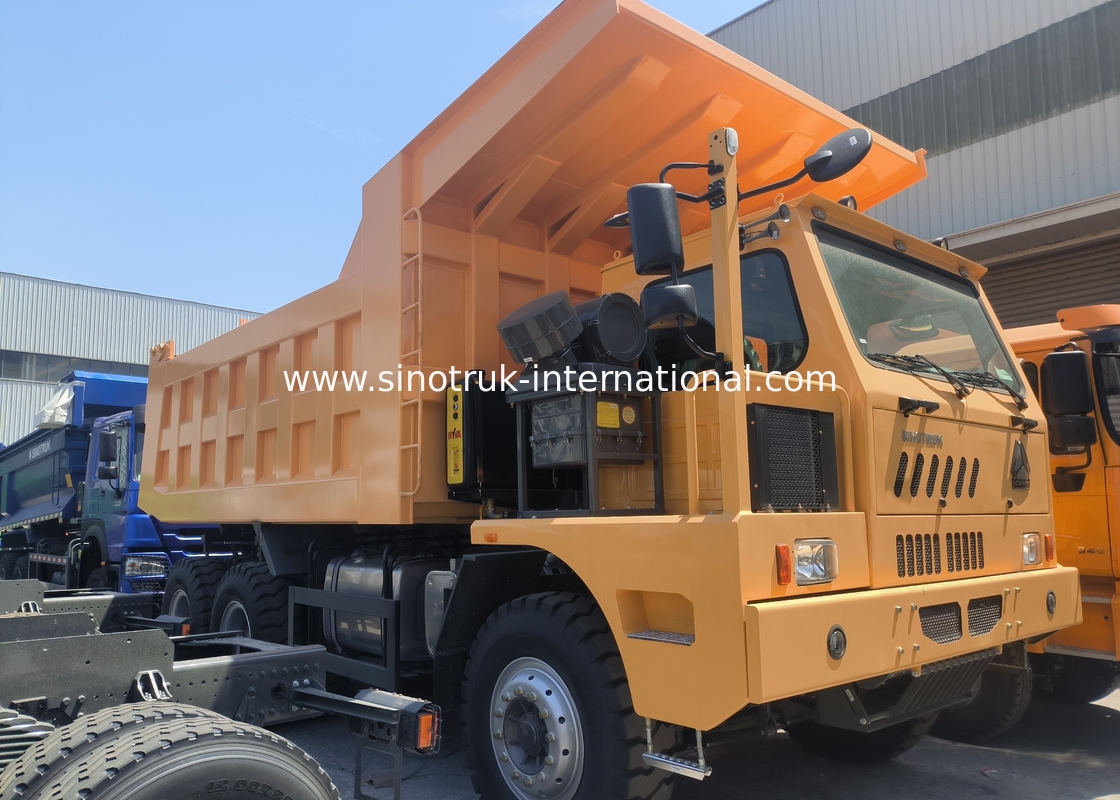 سینوتروک هوو، کامیون خروجی معدن 90 تن 6 × 4 هیئت محموله فولاد با قدرت بالا