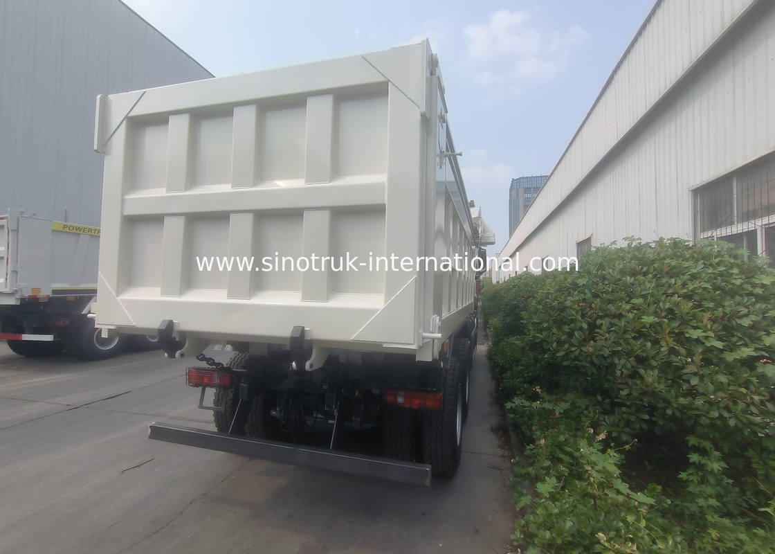 وانت نقره ای سینوتروک کاملا جدید 6 × 4 Nx 20CBM سفید با پرده اتوماتیک