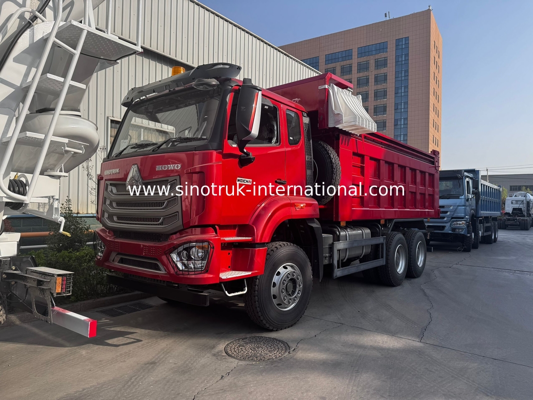 SINOTRUK HOHAN Howo جدید 6X4 RHD 10 چرخ با درب عقب محکم تقویت شده حمل و نقل موثر