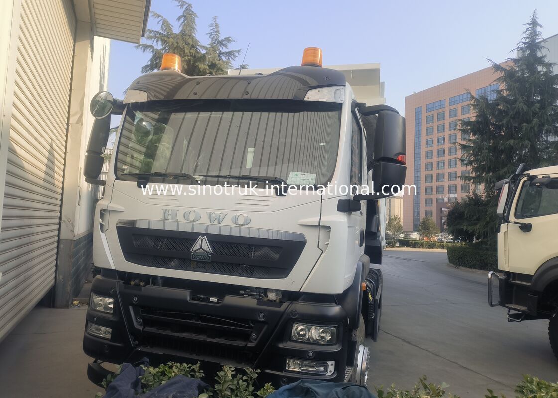 HOWO TX حمل و نقل سنگین با ظرفیت مخزن سوخت 300L و مواد فولادی بدن برای حمل و نقل بار سنگین