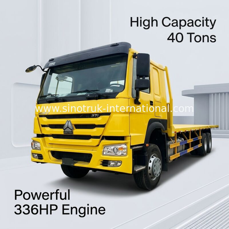 کامیون باری تخت ZZ1257N4641W 336HP SINOTRUK