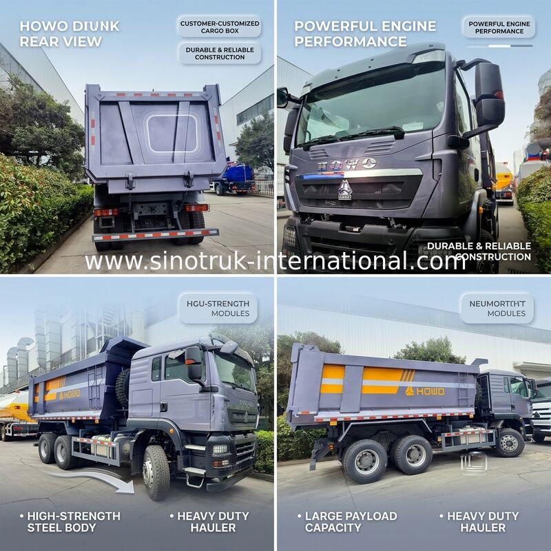 SINOTRUK TX Troller TX با موتور 380HP، ظرفیت بارگذاری 30-40 تن و نوع بلند کردن متوسط