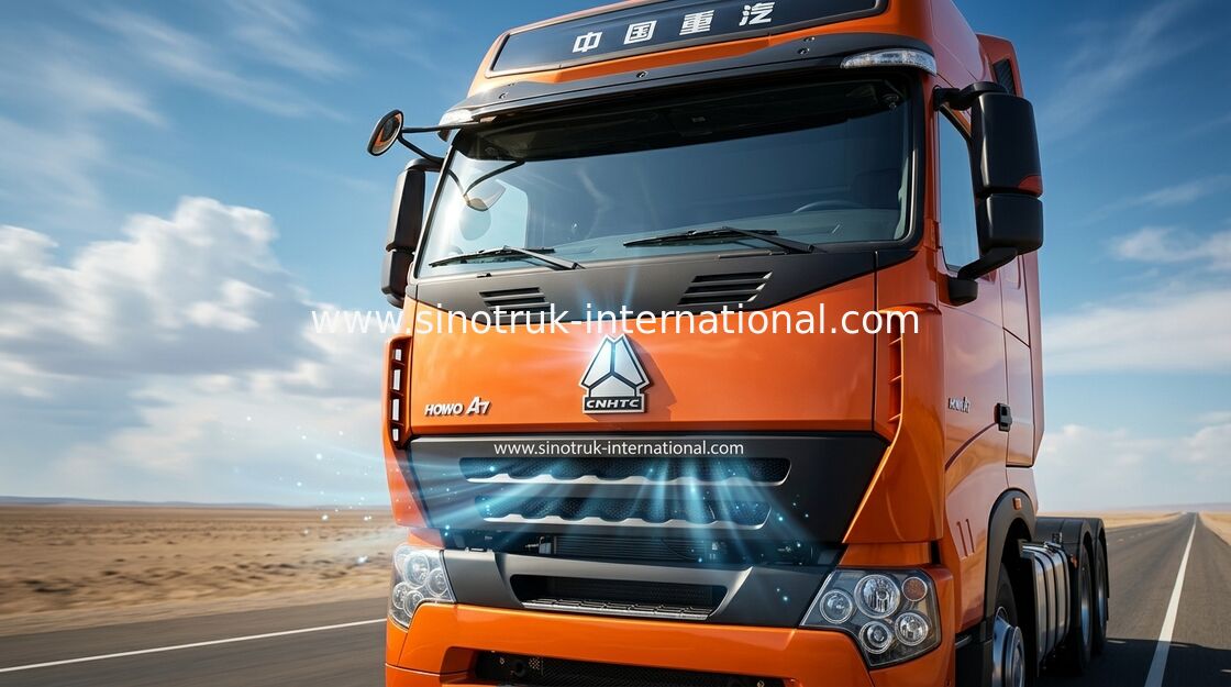 30 - 40 تن ZZ4187N3517N1B تراکتور کامیون باری LHD 4X2 # 50 # 90 چرخ پنجم