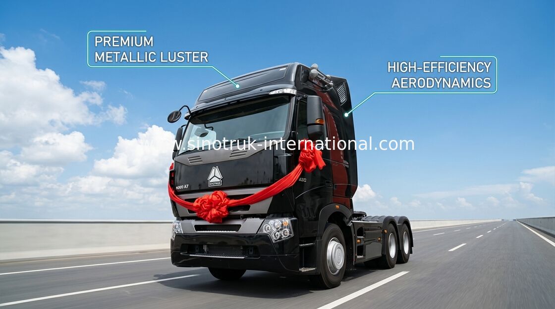 کابین کامیون کامیون تراکتور برای تریلر، تریلر 6x4 Tractor Unit Trailer Head