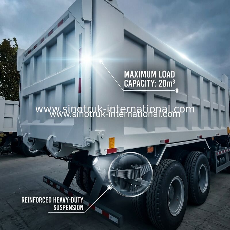 SINOTRUK HOWO کامیون 400HP برای ساخت و ساز