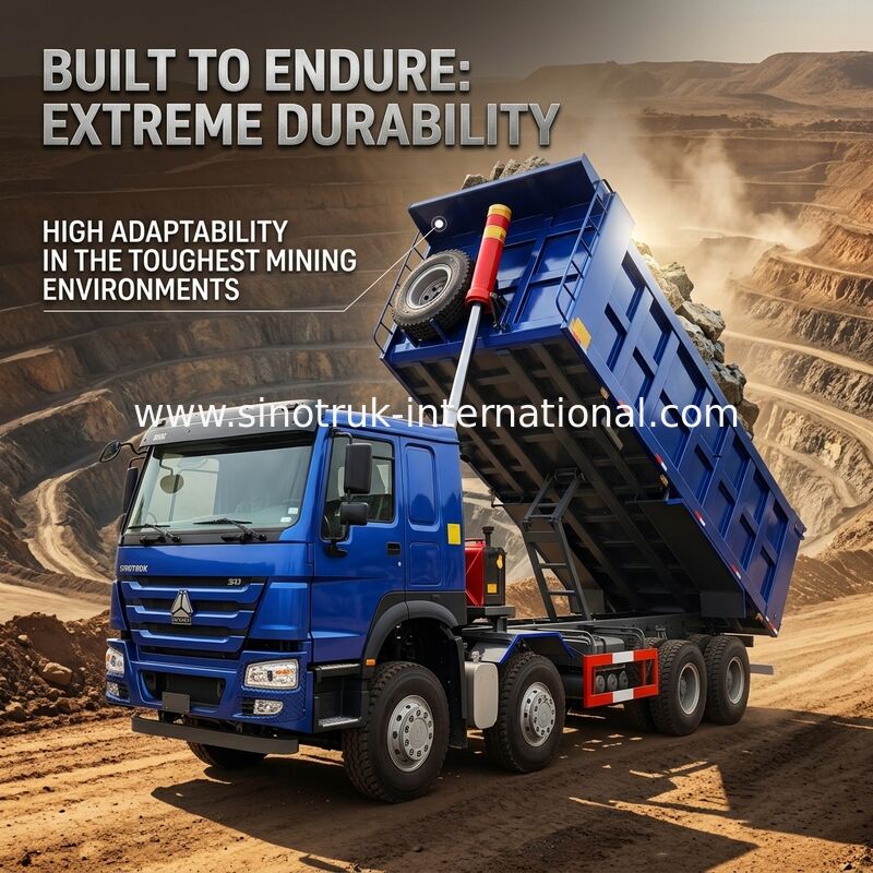 400 اسب بخار کم مصرف سوخت کمپرسی HOWO آبی کامیون کمپرسی RHD 6×4 12 چرخ با قدرت بالا