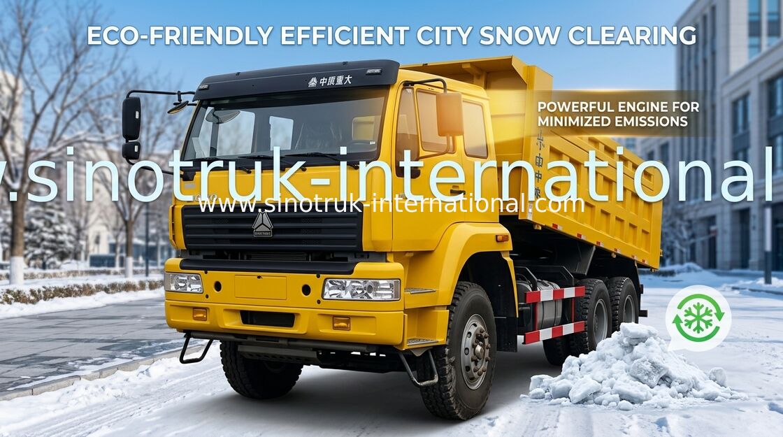کامیون کمپرسی SINOTRUK Golden Prince 6X4 LHD 290HP 25-30tons ZZ3251M3441W