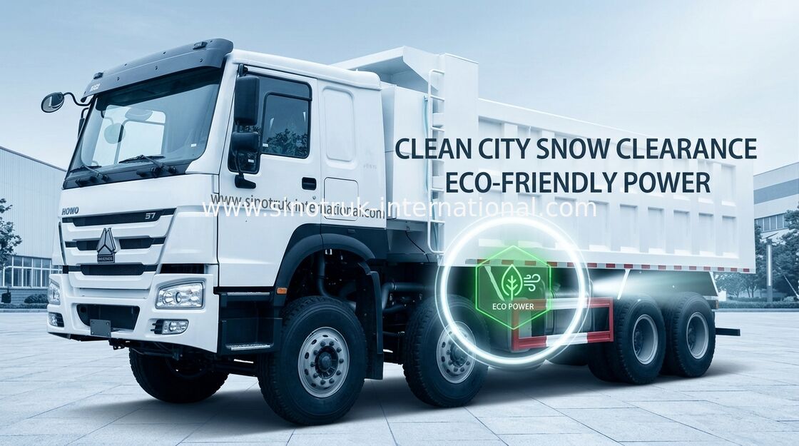 SINOTRUK HOWO کامیون کمپرسی کامیون 371HP 8X4 LHD 31-60tons 20-30CBM ZZ3317N3267W
