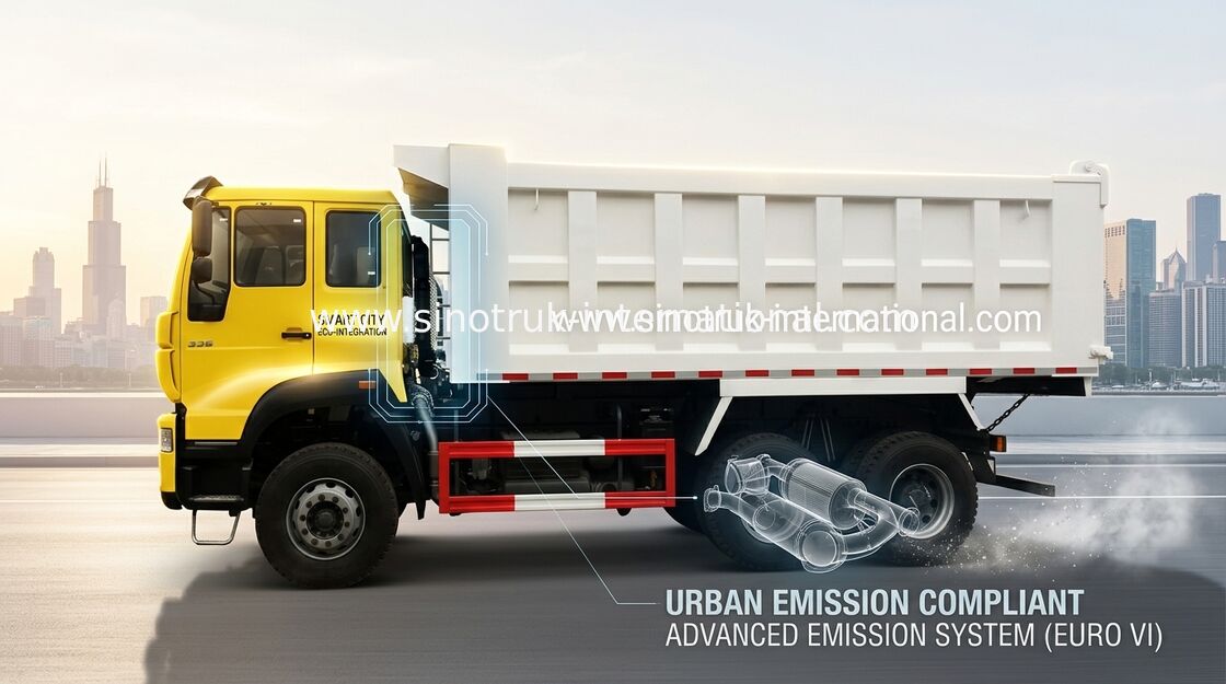 SINOTRUK Prince Tipper Dump Truck 6X4 290HP 25tons 10-25CBM ZZ3251M3241W