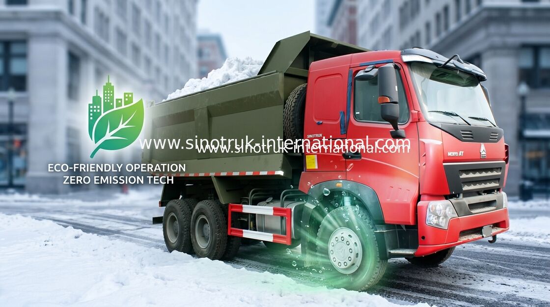 کامیون کمپرسی SINOTRUK HOWO A7 371HP 6X4 10 چرخ برای کسب و کار ساخت و ساز