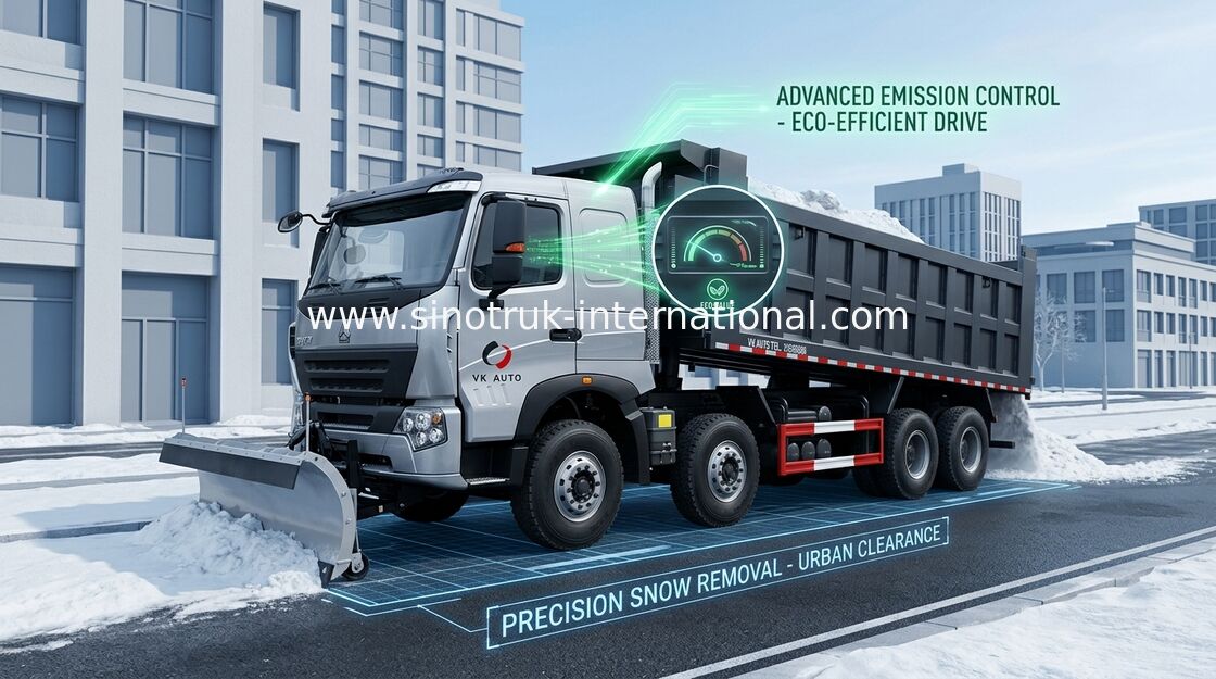 کامیون کمپرسی مخزن SINOTRUK HOWO A7 31 تن برای ساخت و ساز ZZ3317N3567N1