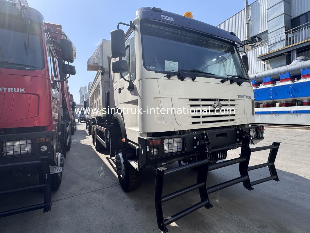 SINOTRUK HOWO Ghost Face Cab 380HP LHD تپپر کامپ 6X4