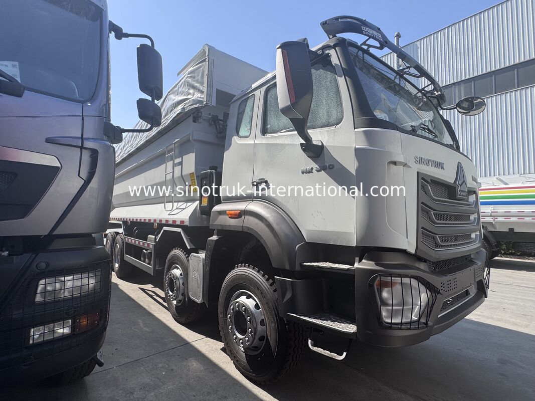 SINOTRUK HOWO NX کابین تپپر کامپران 380HP 6X4 یک چراغ هشدار با یک سقف