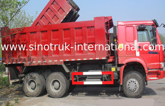 Tipper Dump Truck SINOTRUK HOWO 10 wheels loading capacity 25-40tons 10-25CBM