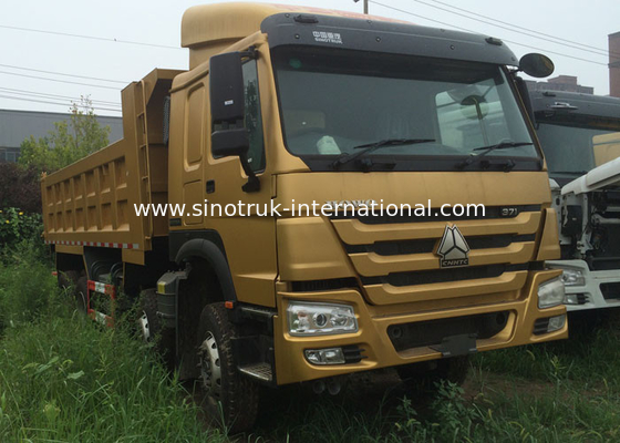 SINOTRUK HOWO کامیون کمپرسی کامیون 371HP 12 چرخ LHD 31ton 20-30CBM ZZ3317N3267W