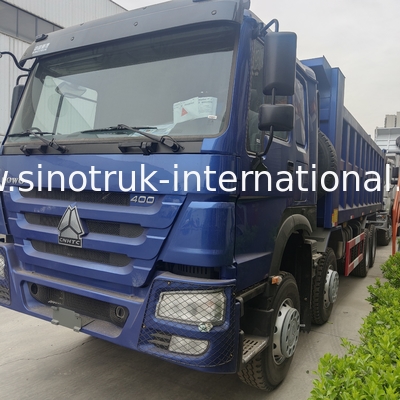 SINOTRUK BLUE HOWO 400HP 8×4 TIPPER DUMP TRUCK LHD