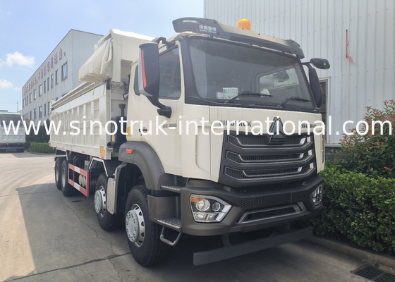 کامیون کمپرسی Sinotruk Howo هوو کاملا جدید 380 اسب بخار Rhd 12 چرخ 8 × 4