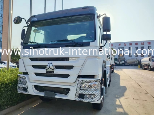 400 اسب بخار قدرت بالا با مصرف سوخت کم HOWO Mixer Truck LHD 6×4 10wheels