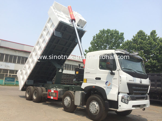 SINOTRUK HOWO A7 8X4 کامیون کمپرسی سنگین برای ساخت و ساز ZZ3317N3867N1