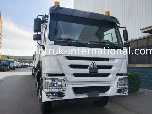 کامیون خم کن SINOTRUK HOWO 400HP 12 چرخ LHD 31 تن 20-30CBM