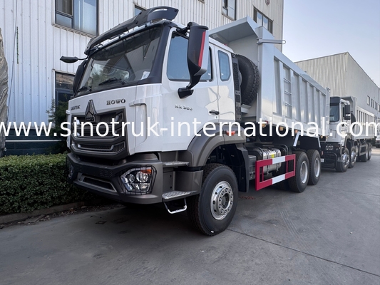 SINOTRUK HOHAN HOWO 380HP LHD تپپر دامپ کامیون 6X4 طرحی سبک جعبه بار