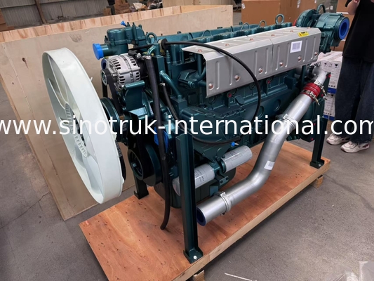 SINOTRUK WD615.47 371HP کامیون موتور دیزل 9.726L یورو 2