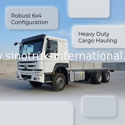 شاسی کامیون باربری SINOTRUK HOWO 16-20 تن 4X2 LHD 300HP