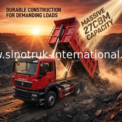 SINOTRUK 6*4 کامیون کپی برای استاندارد انتشار یورو 2 و حمل و نقل سنگین
