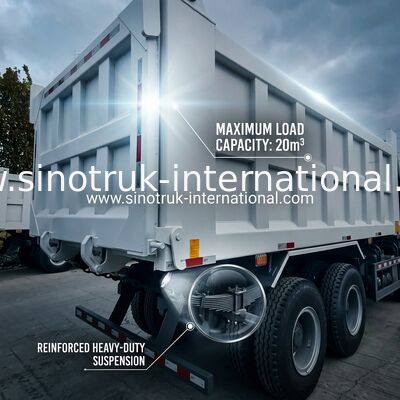 SINOTRUK HOWO کامیون 400HP برای ساخت و ساز