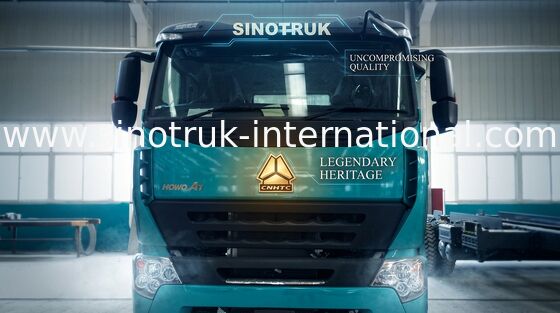 کامیون کمپرسی معدن RHD SINOTRUK HOWO A7 کامیون زباله ZZ3257M3847N1 A7- P