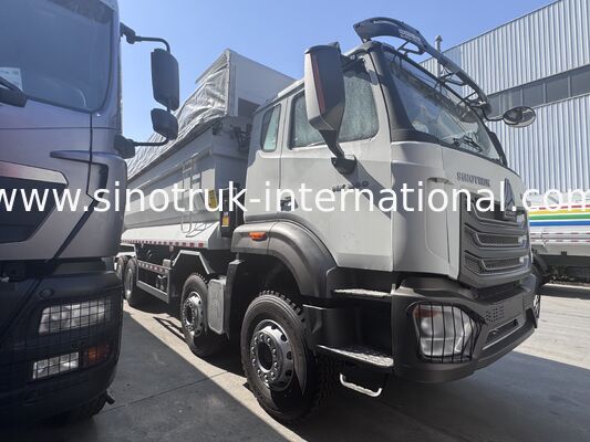 SINOTRUK HOWO NX Cab Tipper Dump Truck 380HP 6X4 A Warning Light With A Tarpaulin
