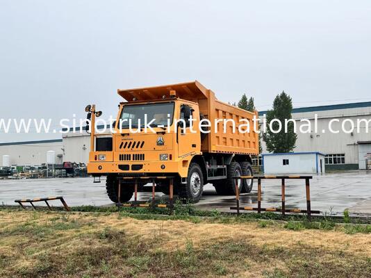 6×4 معدن نورد 90Ton 430HP LHD SINOTRUK HOWO برای صنعت معدن