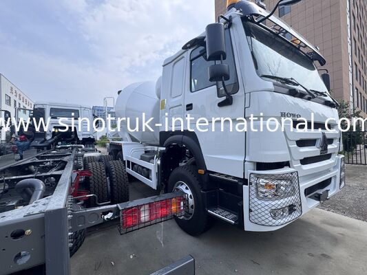 SINOTRUK HOWO 6×4 10wheels Concrete Mixer Truck 400HP Two Warning Lights