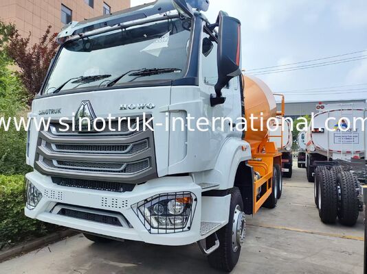 شرح کامل مزایای کامیون میکسر بتن Sinotruk HOWO 6×4 10CBM | کابین H77L، 371 اسب بخار