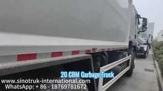 کامیون زباله فشرده