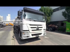 کامیون کمپرسی SINOTRUK HOWO  موتور SINOTRUK 371HP 6 × 4  LHD سفید 19-20 متر مکعب  بالابر میانی