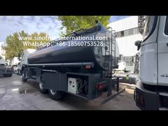 تانکر HOWO 20CBM، قابل تنظیم رنگ، مجهز به یک دستگاه سوخت و قادر به فروش سوخت