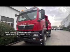 کامیون کمپرسی SINOTRUK HOWO TX مدل 400HP LHD 6X4 با چراغ هشدار