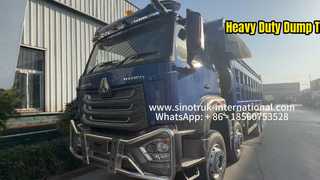 Sinotruk HOHAN کمپرسی 8x4 نیروگاه
