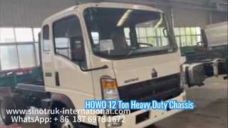 شاسی کامیون باربری HOWO