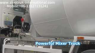 کامیون میکسر بتن 371HP Sinotruk Howo 10-20CBM