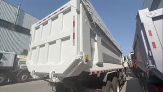 SINOTRUK HOWO N7 کامیون تخلیه کننده 380 اسب بخار عملکرد قدرتمند