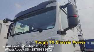 شاسی کامیون کمپرسی SINOTRUK TX